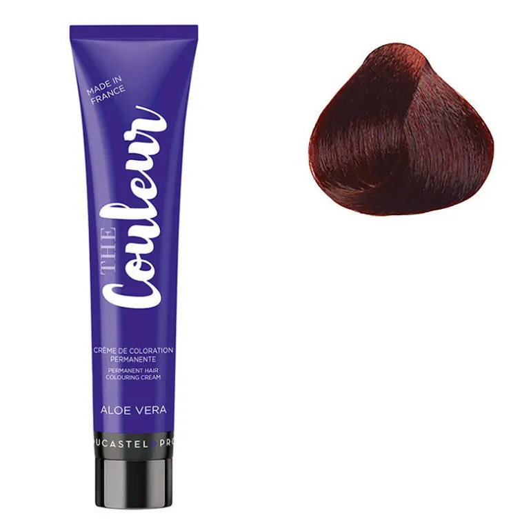 Coloration permanente The Couleur 4.65 châtain rouge acajou