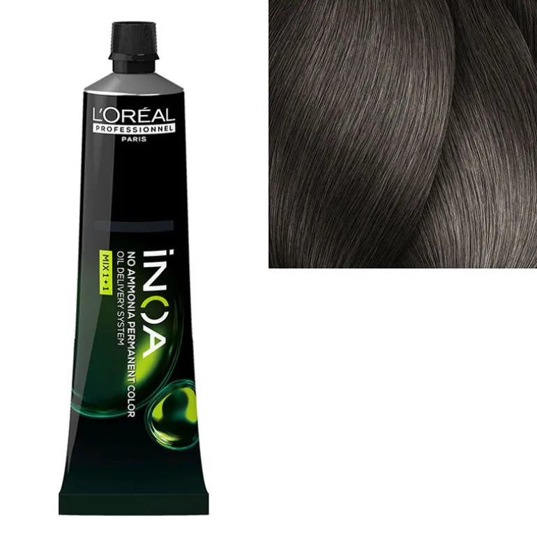 Coloration sans ammoniaque Inoa 7.1 blond cendré