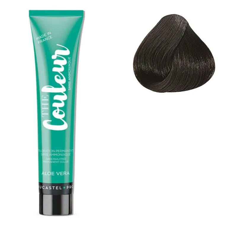 Coloration sans ammoniaque The Couleur 4.77 châtain marron intense