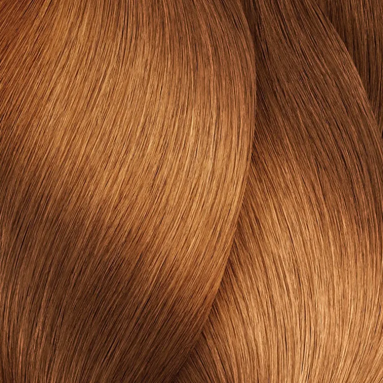 Coloration sans ammoniaque Inoa 8.34 blond clair doré cuivré