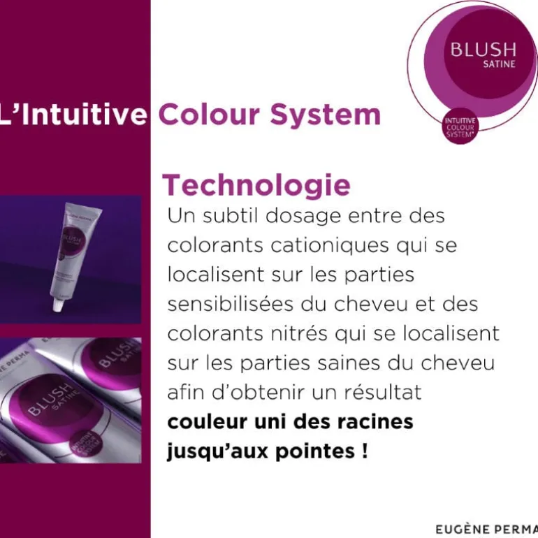 Coloration temporaire Blush Satine Gris Acier Moyen