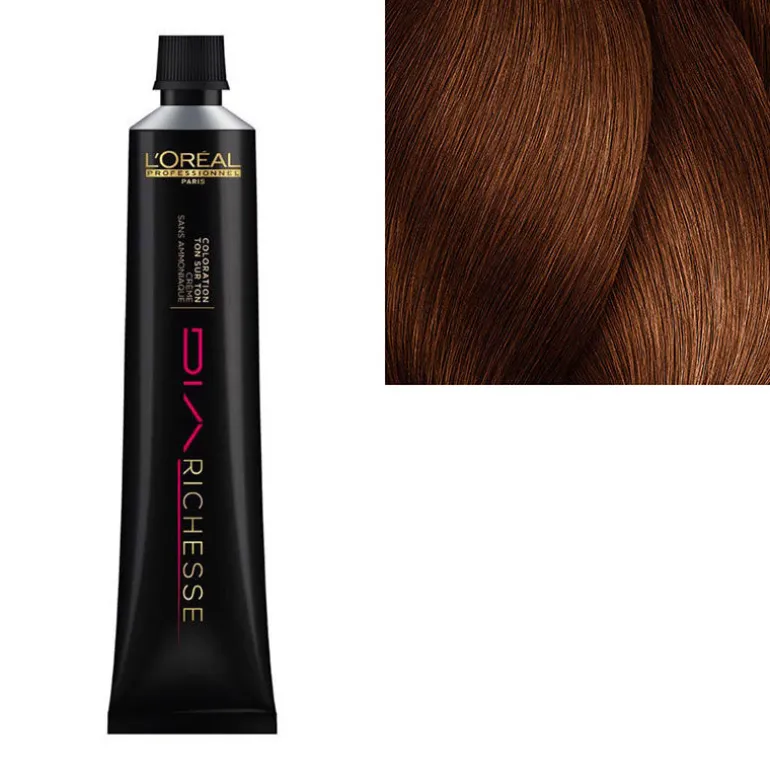 Coloration ton sur ton Diarichesse 6.45 caramel intense