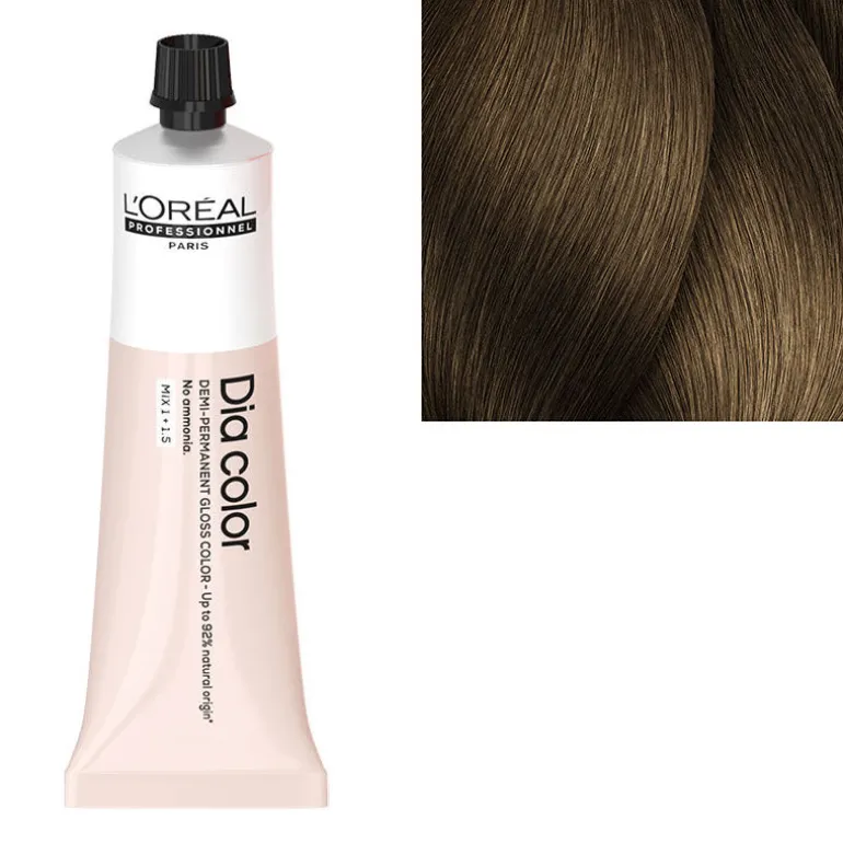 Coloration ton sur ton Dia Color 7 blond