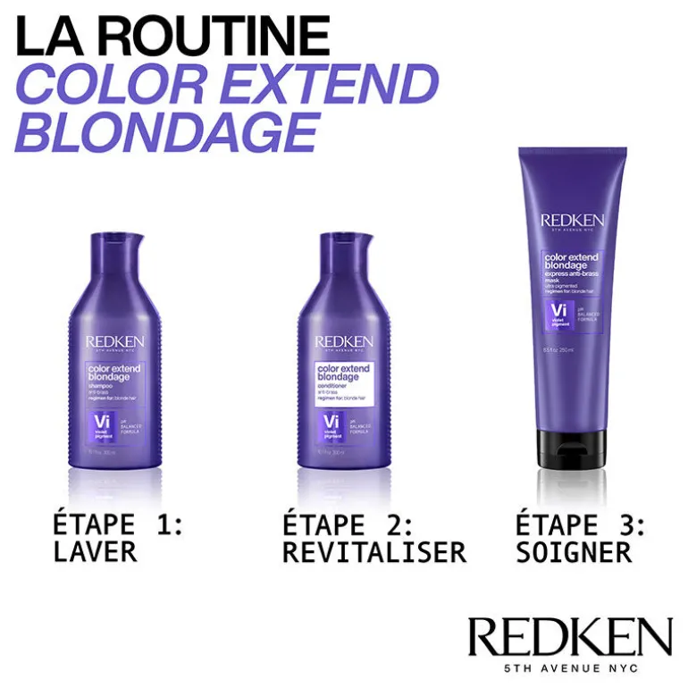 Conditioner neutralisant pour cheveux blonds Color Extend Blondage