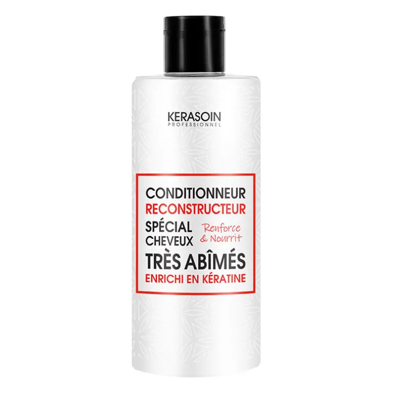 Conditionneur reconstructeur à la kératine pour cheveux très abîmés