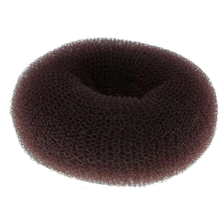 Couronne chignon 9cm Brun
