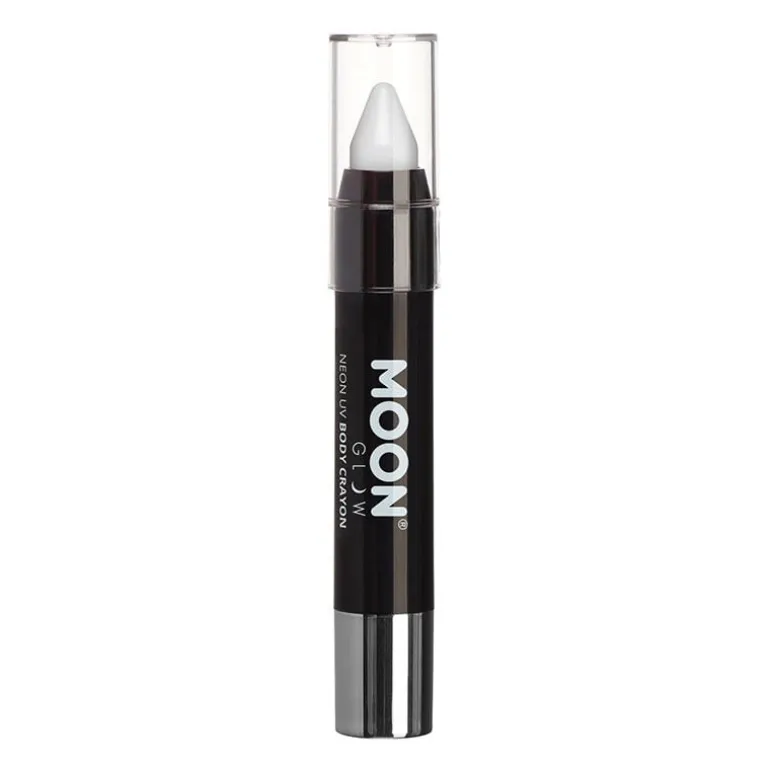 Crayon néon corps et visage Moon Glow blanc