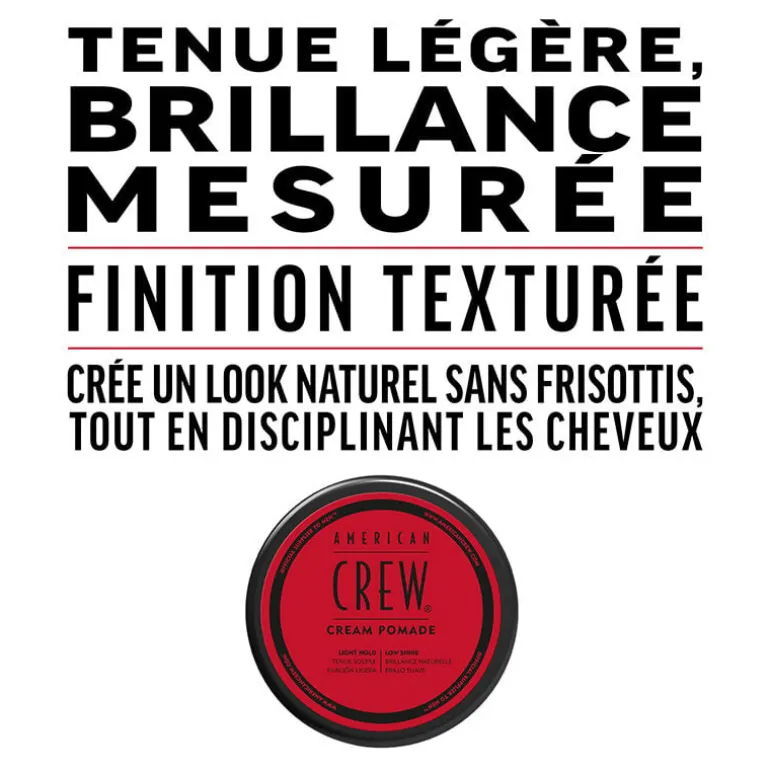Crème de coiffage tenue légère Cream Pomade