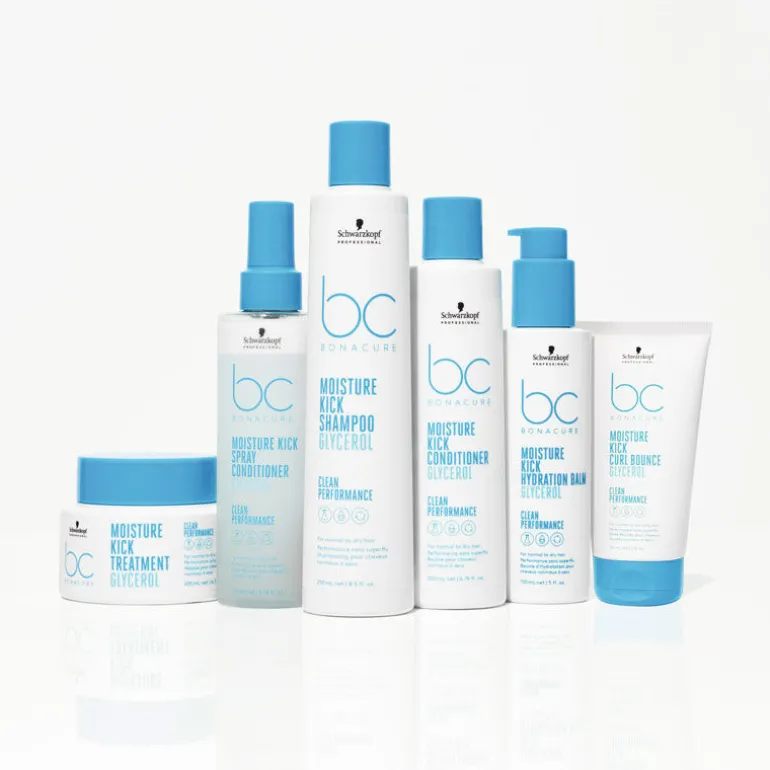 Crème de définition hydratante pour cheveux bouclés BC Moisture kick