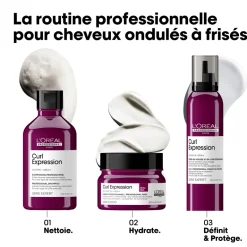 Crème en mousse 10 en 1 pour cheveux bouclés Curl Expression