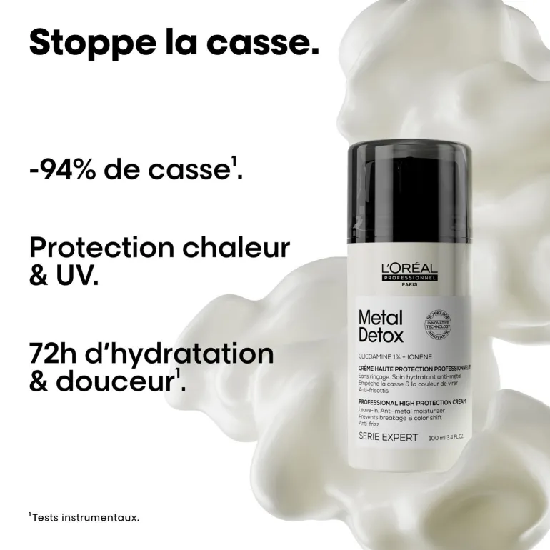 Crème haute protection anti-métal Métal Detox