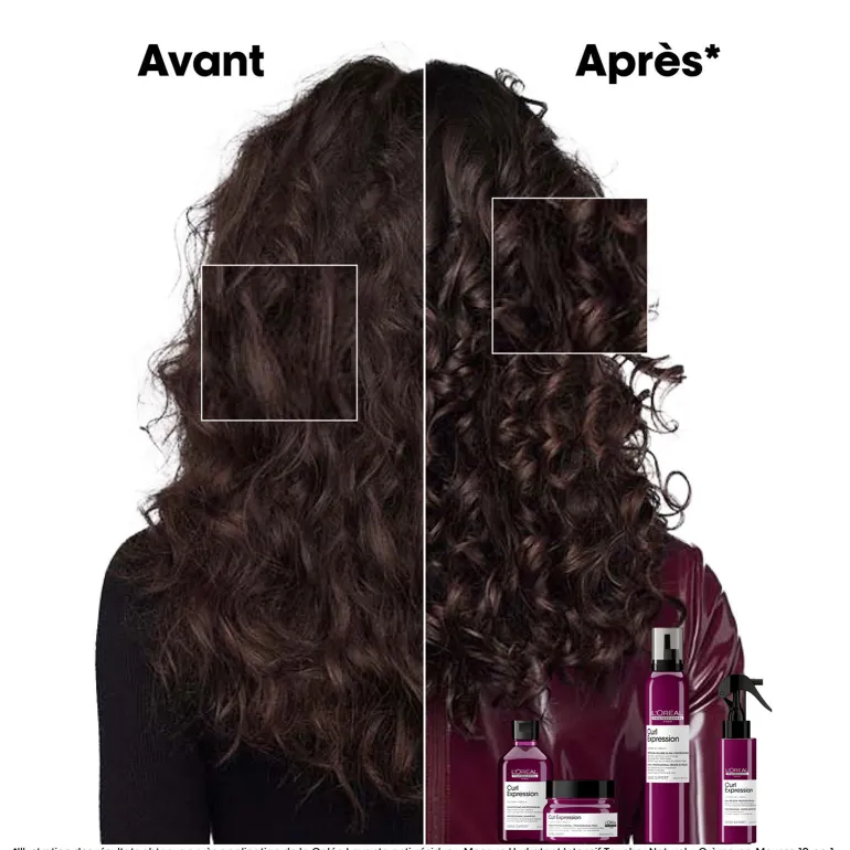 Crème lavante hydratation intense pour cheveux bouclés Curl Expression 300ml