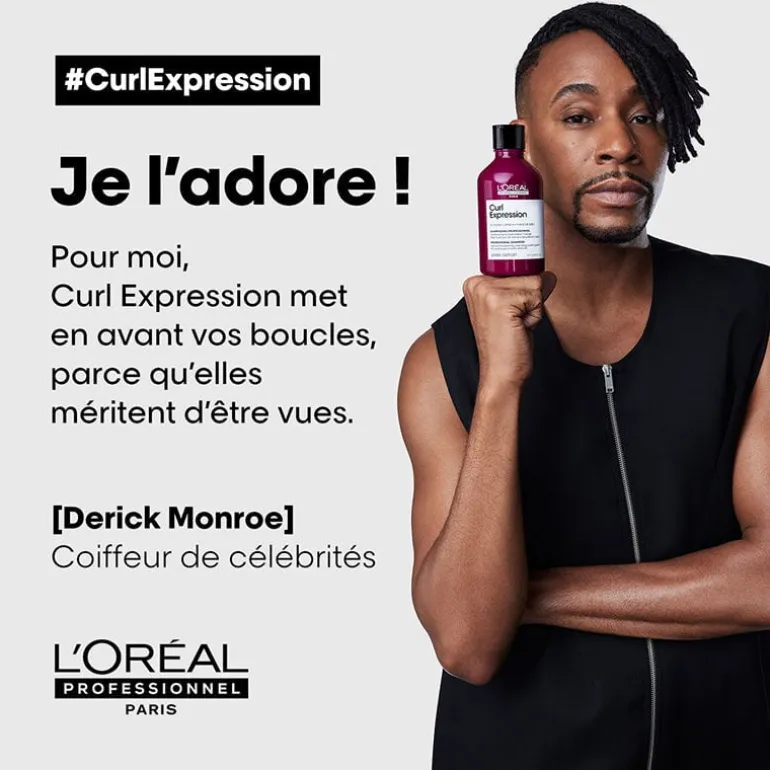 Crème lavante hydratation intense pour cheveux bouclés Curl Expression 500 ml