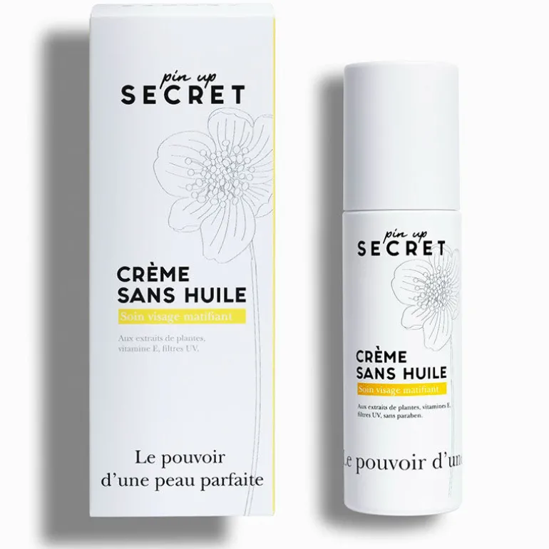 Crème sans huile soin matifiant hydratant visage
