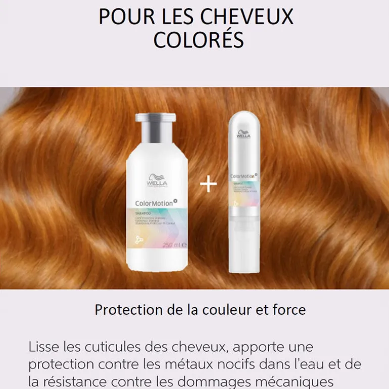 Duo cheveux fins colorés Color Motion+