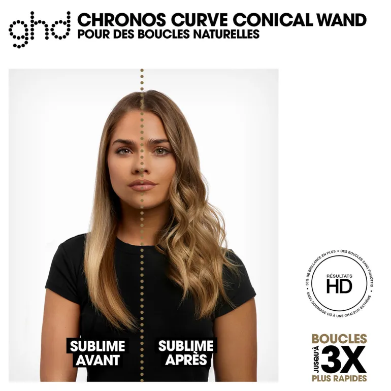 Duo Chronos Curve Conical Wand et Curls Gone Wild