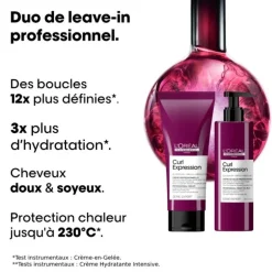 Duo coiffant pour cheveux frisés à crépus Curl Expression