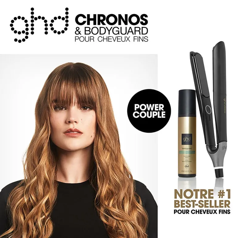 Duo lisseur Chronos et Bodyguard cheveux fins