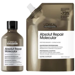 Duo recharge Absolut Repair Molecular + shampooing 300 ml