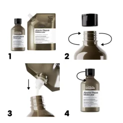 Duo recharge Absolut Repair Molecular + shampooing 300 ml