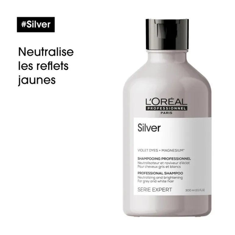 Duo recharge déjaunissant Silver + shampooing 300ml