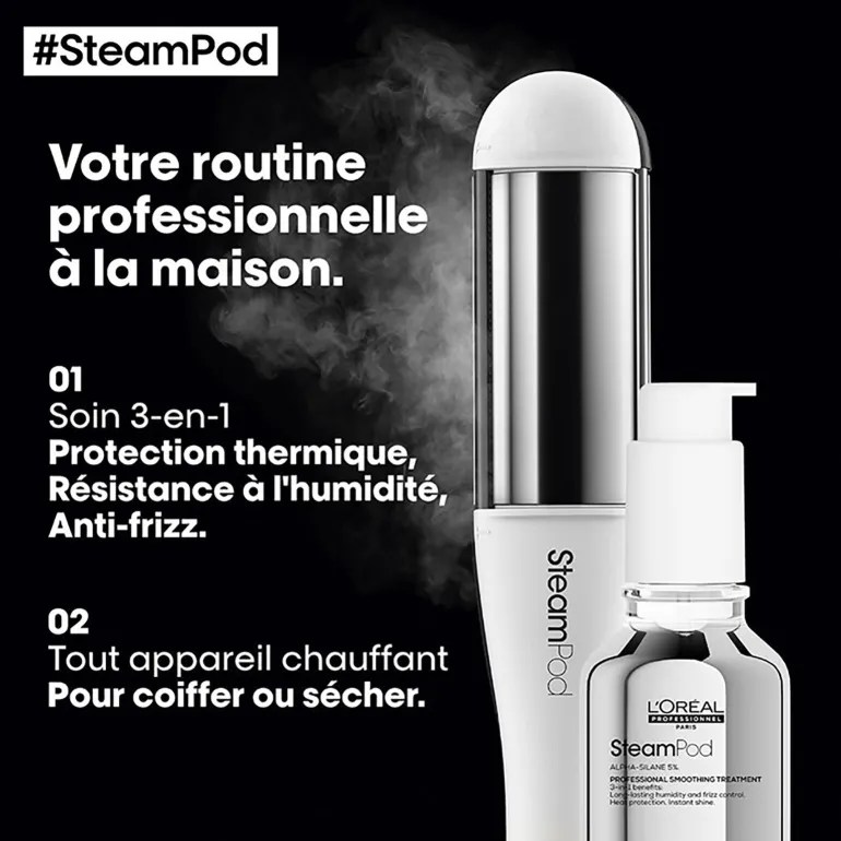 Duo SteamPod 4 édition limitée Meteora et soin lissant