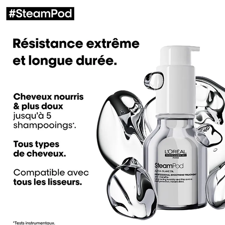 Duo SteamPod 4 édition limitée Meteora et soin lissant