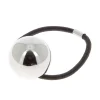 Elastique boule Argent