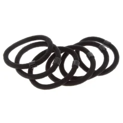 Elastiques noirs X 8