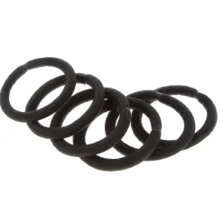 Elastiques sans metal X 6 noir