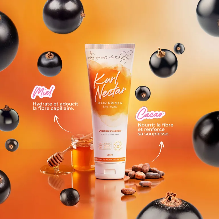 Embellisseur capillaire sans rinçage Kurl Nectar