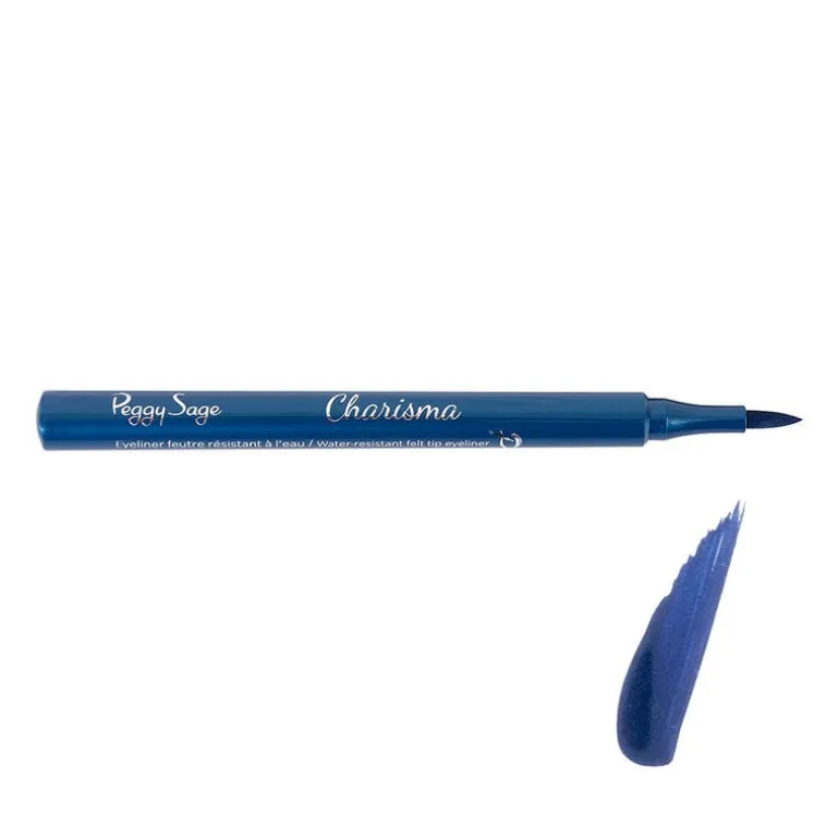 Eyeliner feutre Charisma bleu métallisé