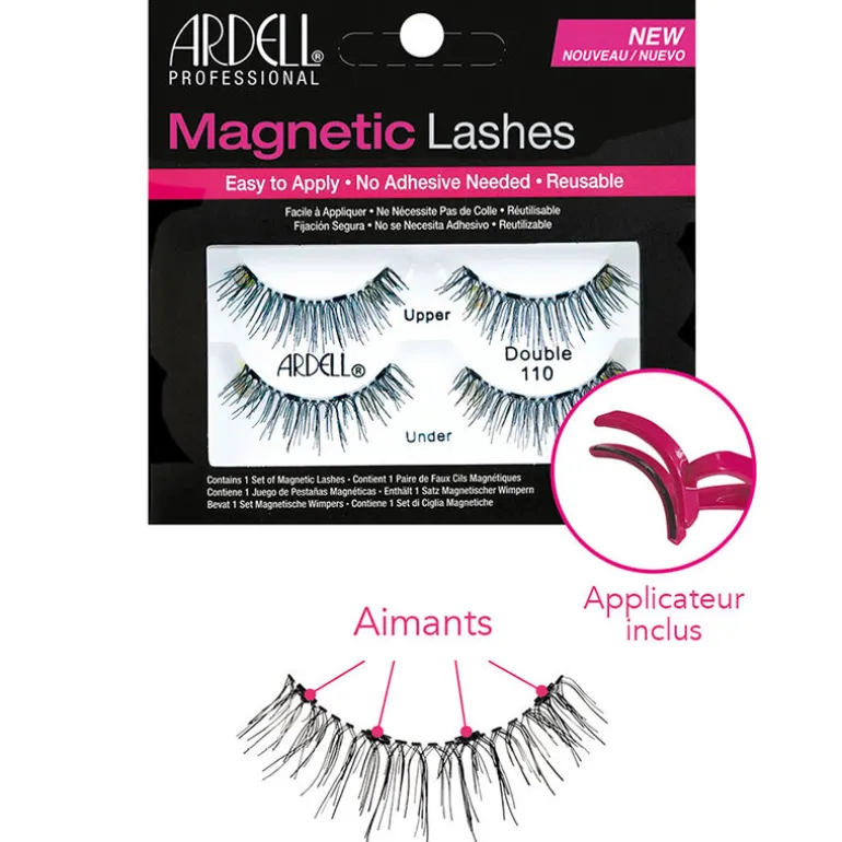 Faux cils et applicateur Magnetic Double 110