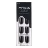 Faux ongles impress color all black
