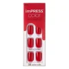 Faux ongles impress color reddy or not