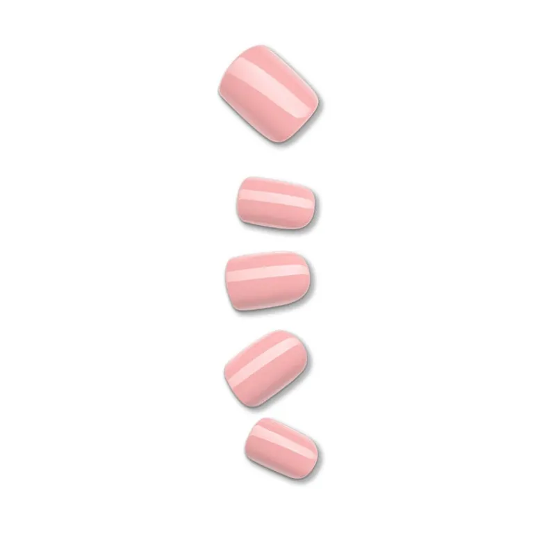 Faux ongles impress color pick me pink