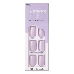 Faux ongles impress color purplect