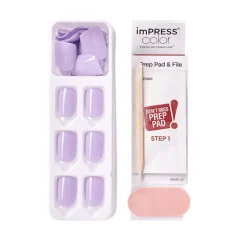 Faux ongles impress color purplect