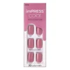 Faux ongles impress color petal pink