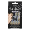 Faux ongles Nail Addict black leopard