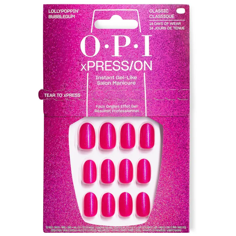 Faux ongles xpress/on bubble gum
