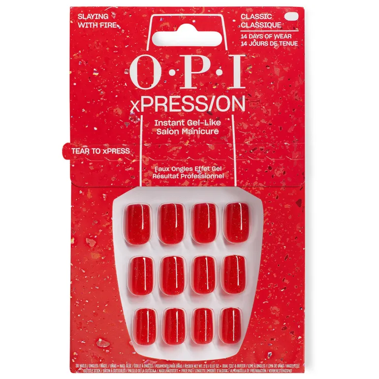 Faux ongles xpress/on slaying with fire