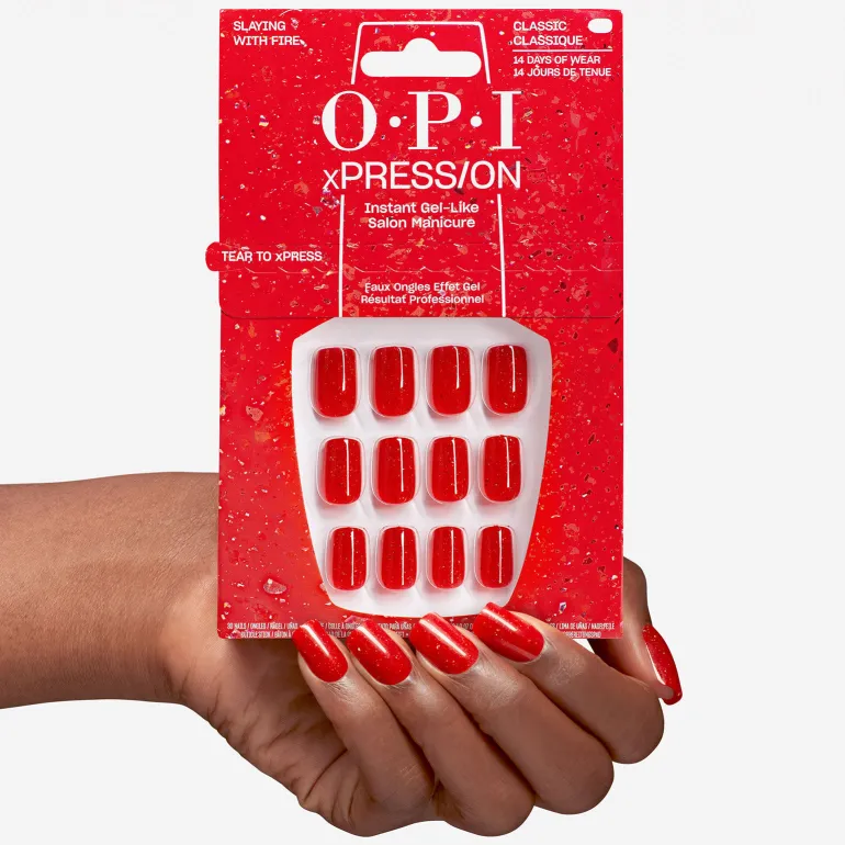 Faux ongles xpress/on slaying with fire