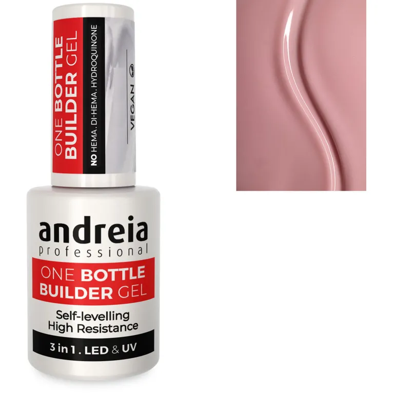 Gel de construction 3 en 1 One bottle builder gel nude pink