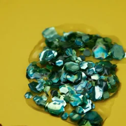 Gel holographique à grosses paillettes Moon Glitter vert