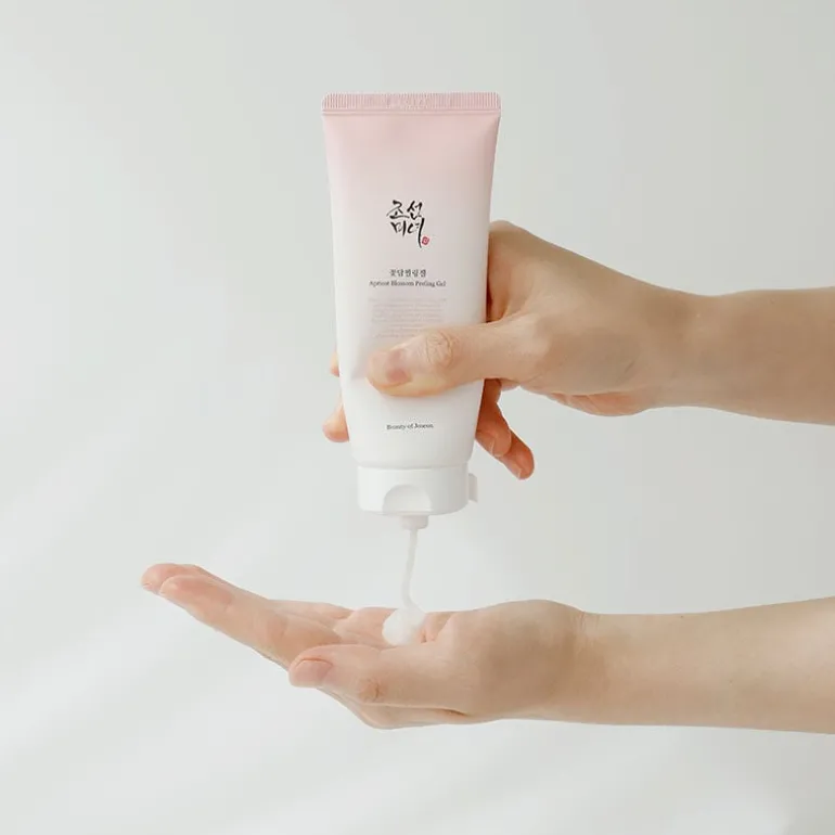 Gel peeling fleur d'abricot