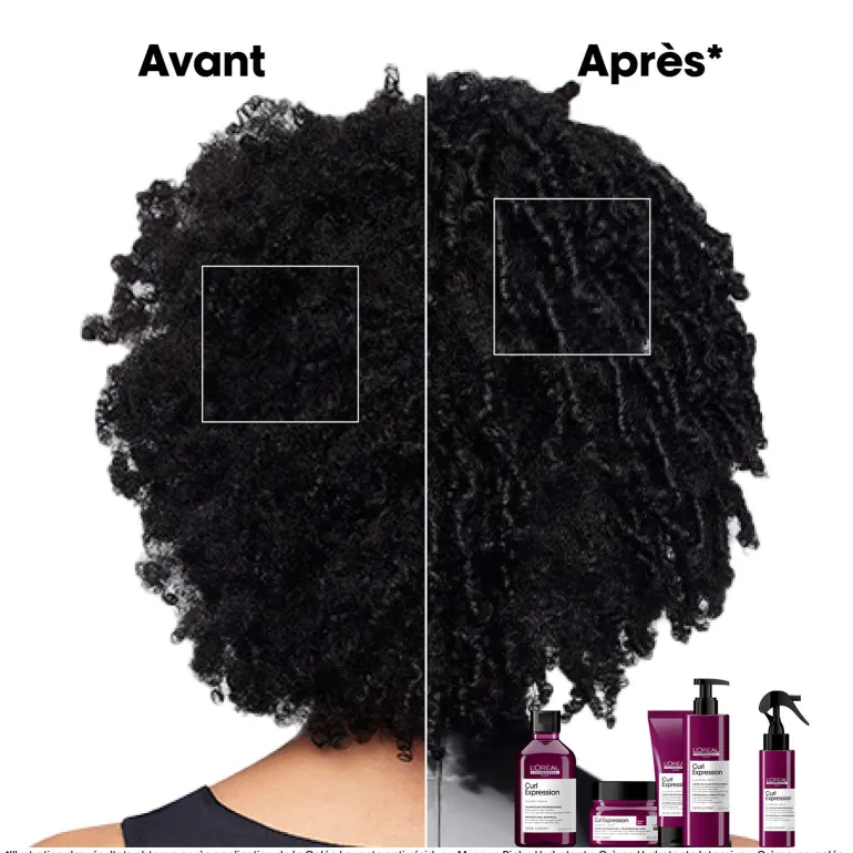 Gelée lavante anti-résidus pour cheveux bouclés ou crépus Curl Expression 300ml