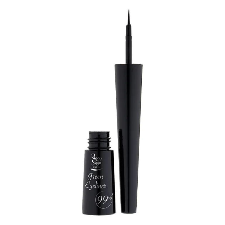 Green eyeliner