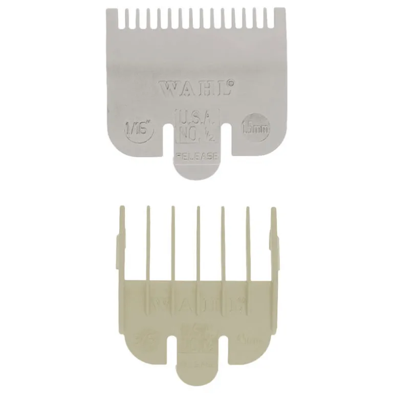Guide de coupe pour tondeuses de coupe n° 0.5 / 1.5mm + n°1.5 / 4.5mm