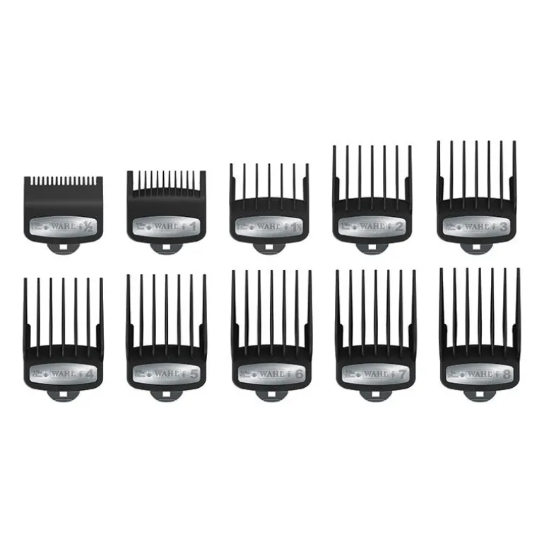 Guides de coupe premium pour tondeuses de coupe 10 guides de coupe de 1.5mm à 25mm